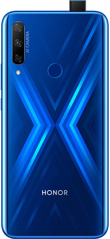 Смартфон Honor 9X (синий) фото 4